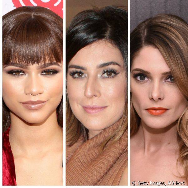 Zendaya, Fernanda Paes Leme e Ashley Greene foram algumas das famosas que chamaram atenção pelas maquiagens essa semana